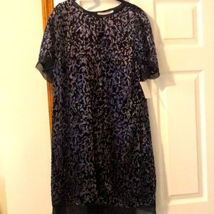 NWT Velvety Floral Dress